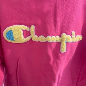 Champion pink crew neck